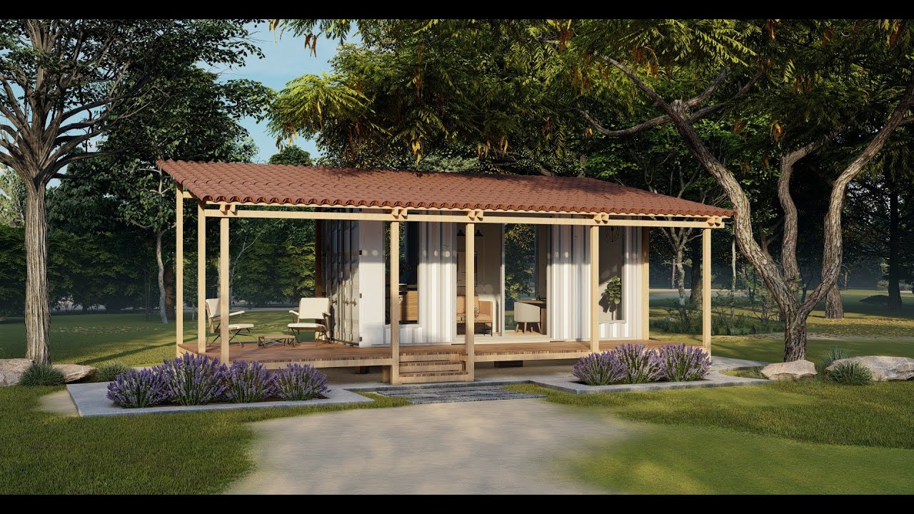 Shipping Container Office Design & Architectural Renderings (3D ...