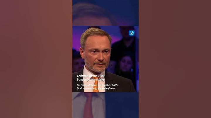 Lindner über Richtlinienkompetenz #maischberger