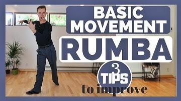 RUMBA BASIC STEP  3 Tips to IMPROVE