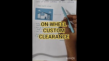 On Wheel Custom Clearance in Export #import #export #indianexporter