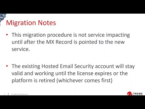 Migrating to Trend Micro Email Security