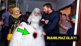 Gerdek Gecesi Eşinin Bakire Olmadığını Öğrenen Damat, Bakın Ne Yaptı