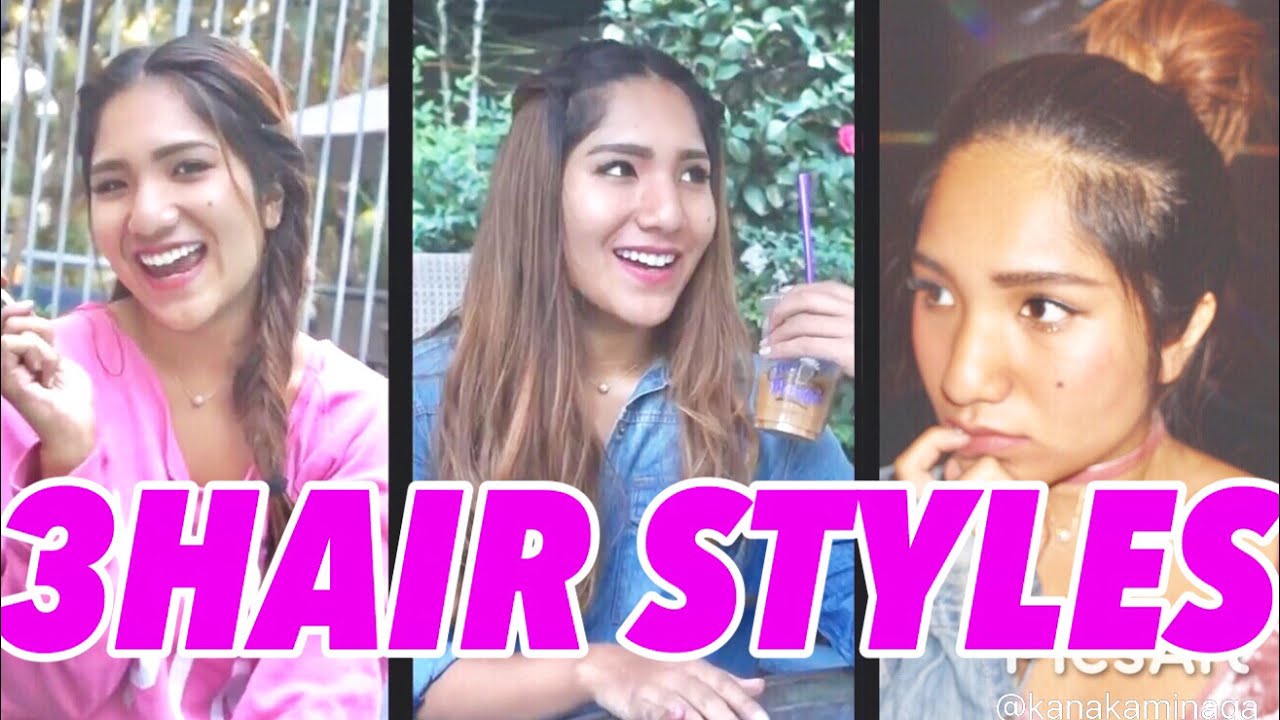 アメリカで人気の簡単ヘアアレンジ 3non Heat Hairstyles Youtube アメリカで人気の簡単ヘアアレンジ 3non Heat Hairstyles Youtube