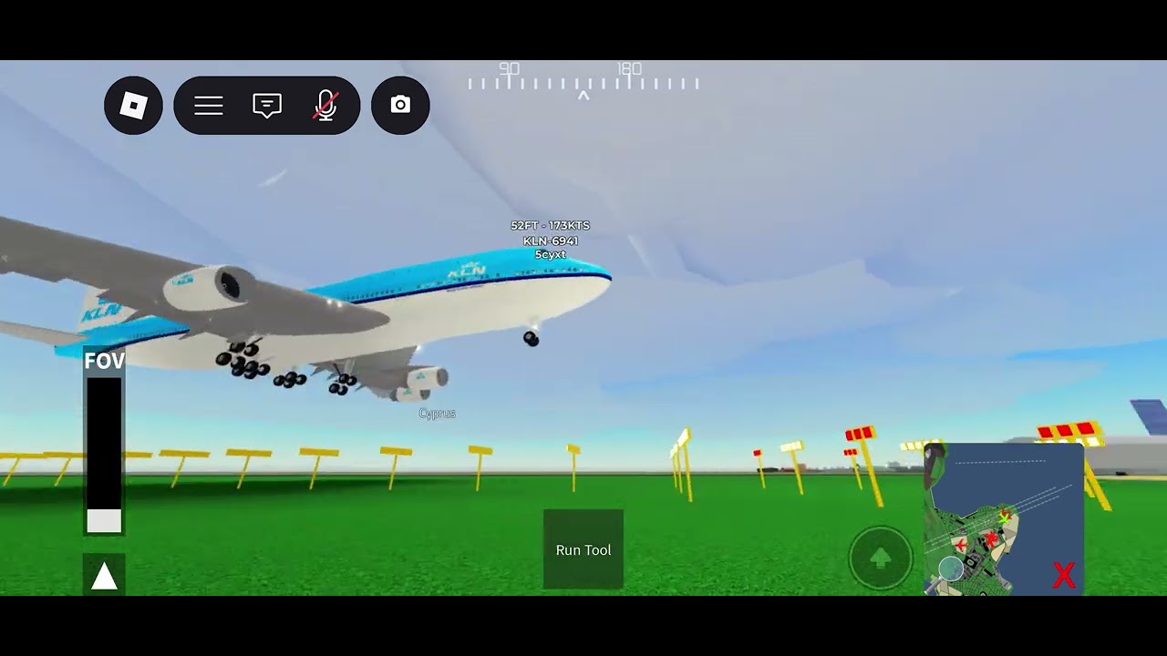 Boeing 747 KLN & Korean Air Landing in Greater Rockford in PTFS (Pilot Training Filght Si￼mulator)