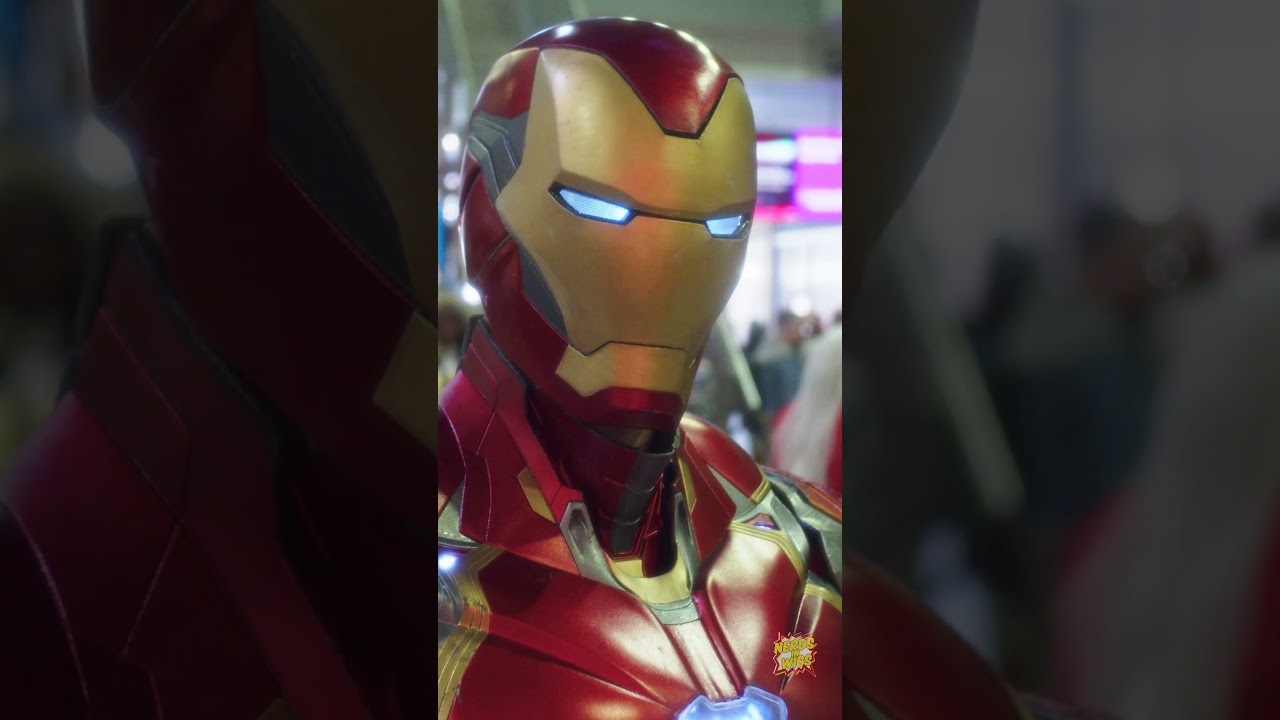 This Iron Man Cosplay is EPIC #shorts #marvel #ironman #avengers #cosplay