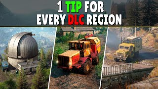 1Tip For Every DLC Region | Snowrunner