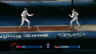 Beijing 2008 - MFI - L8 - Kleibrink GER v Lei CHN - 2 of 2