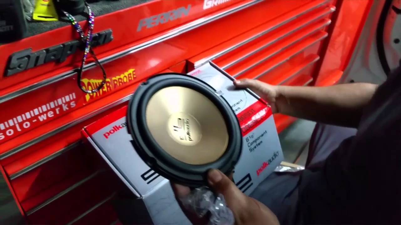 How To Replace 2014 Honda Civic Factory Speakers - YouTube