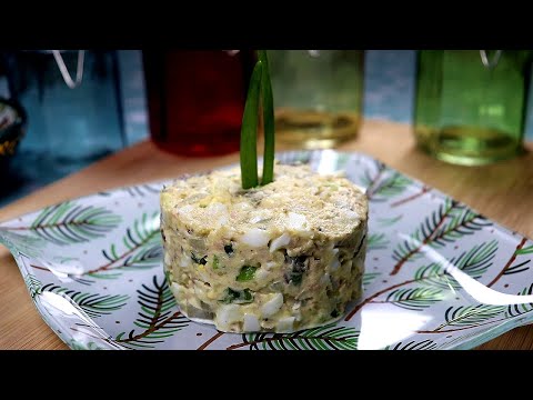 Video: Salad With Boiled Pink Salmon