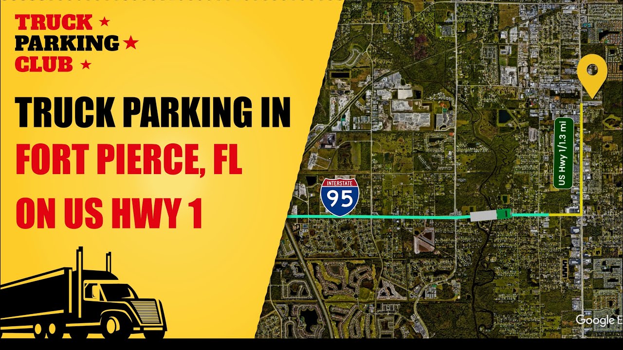 Fort Pierce, FL Truck Parking on US Hwy 1!