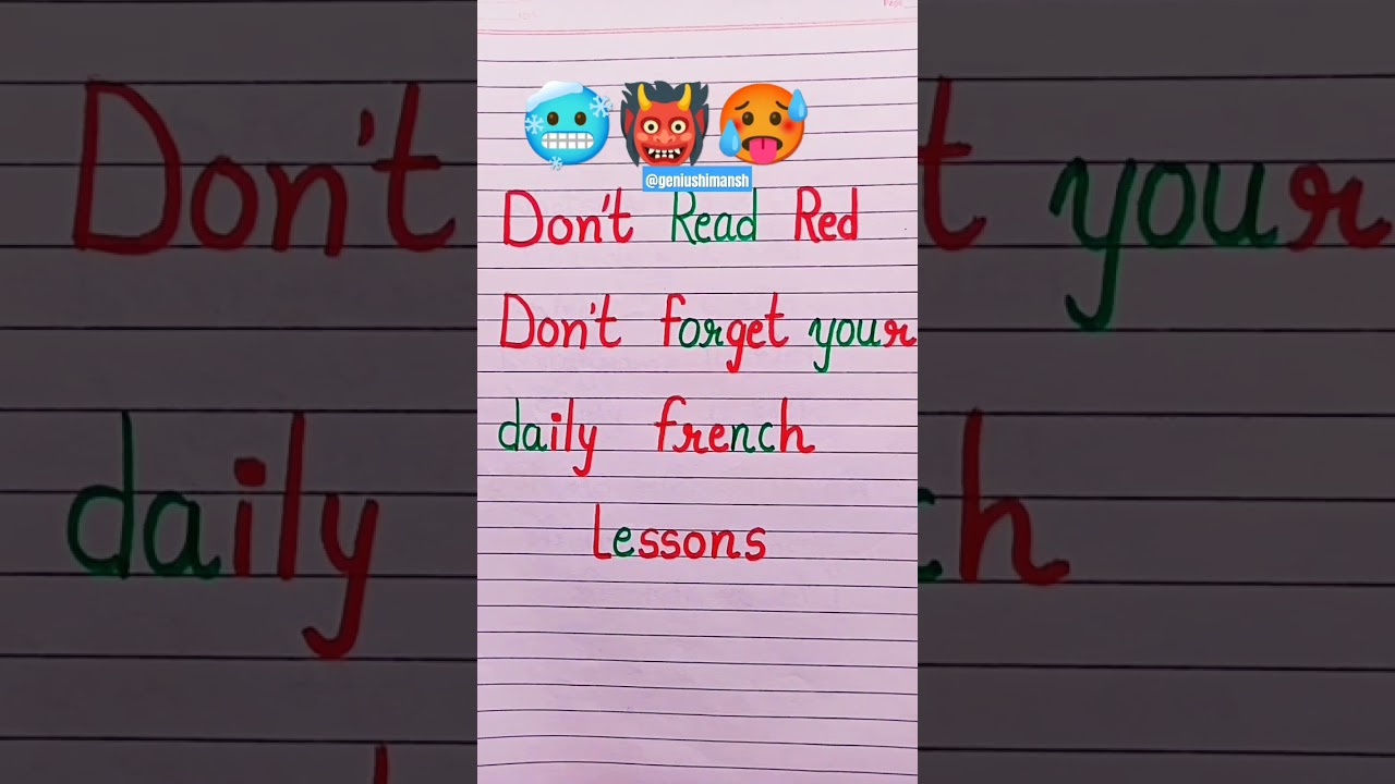 Duolingo Lesson scarry me 