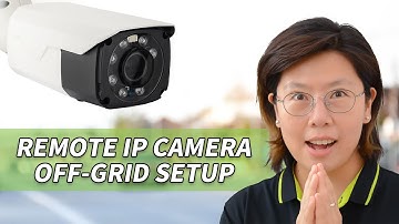Setup a Solar Power IP Camera With Long Range Wireless Bridge