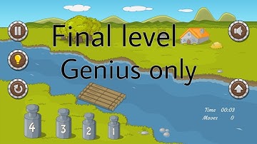 River crossing game | final level genius only | unlocked