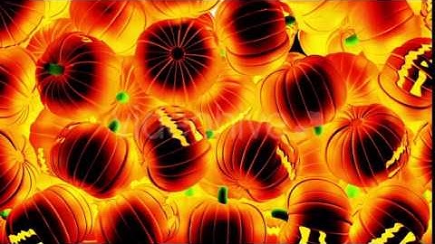 Halloween Pumpkins Transition Motion Graphics