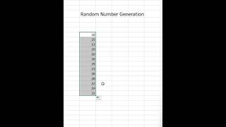 Excel Formula Random Number Generation #excelformula