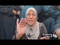 وداع وتشييع أم ورضيعتها استشهدتا بقصف إسرائيلي على خيام النازحين في مواصي خان يونس جنوب قطاع غزة