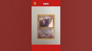 😳 Rare Gengar sold for £38.05 😳 #pokemon