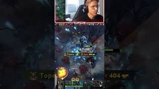 Too Easy Extra Money for Topson on Earthshaker in Dota 2 #outplay #dota2 #gaming #outplayed