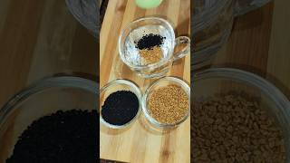 Methi Dana Kalonji Water Benefit's #shorts #youtube shorts #kitchenhacks #kitchen tips #fyp #fypシ