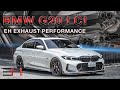 Bmw g20 lci 330e  eh performance exhaust