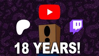 Eighteen Years of YouTube! WOOOOOO! (And my cats interrupting)