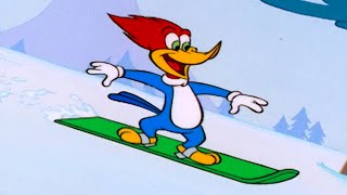 Woody vs Wally: Snow Edition | Woody Woodpecker