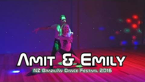 Amit & Emily - Zouk   "NZ Brazilian Dance Festival 2016" -   1080p