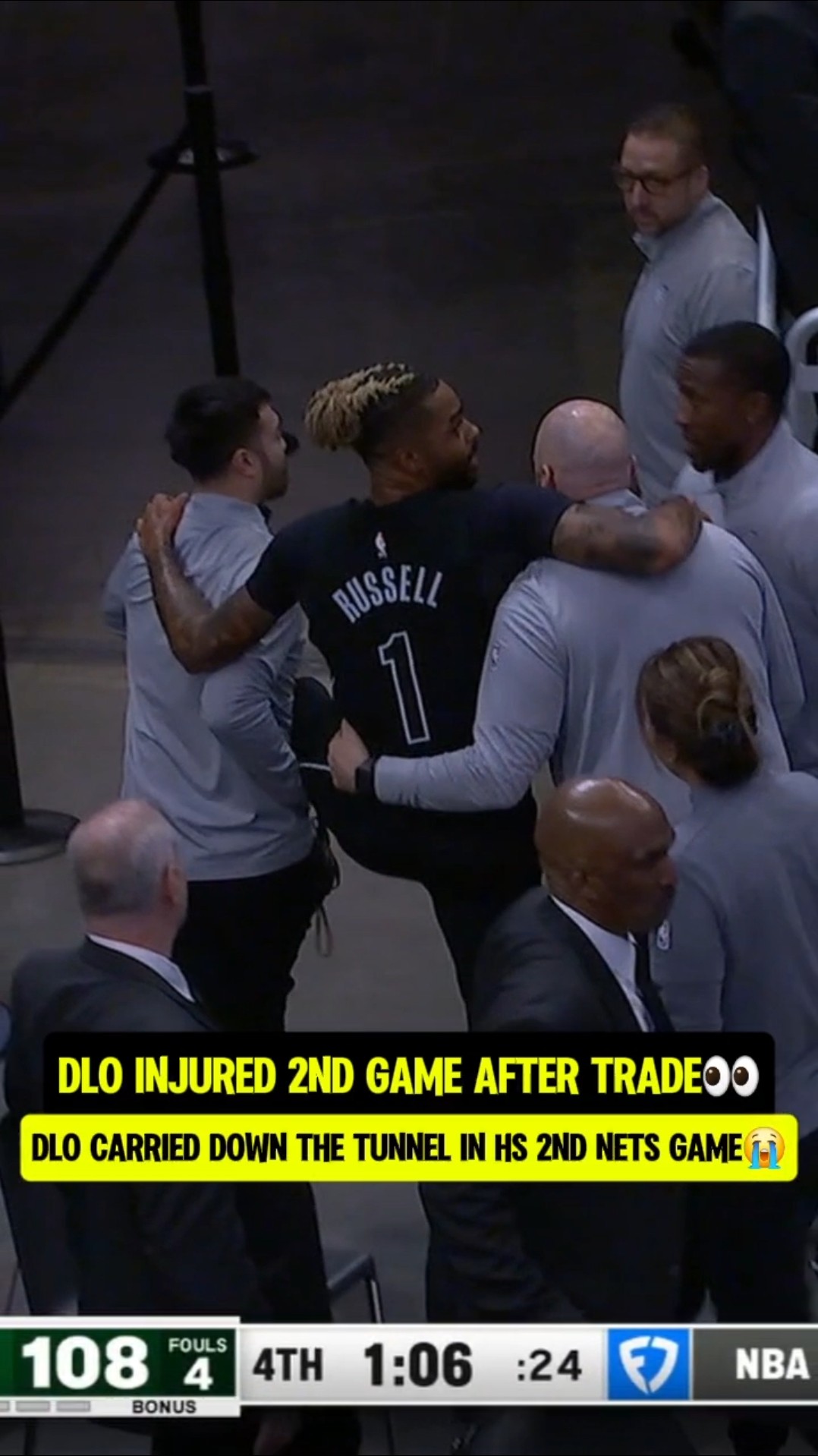 DLO really got injured after the trade?