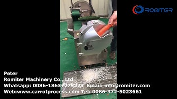 Multi-Functional Carrot Stick Cutting Machine