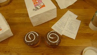 Dunkin Donuts Swirl Donut