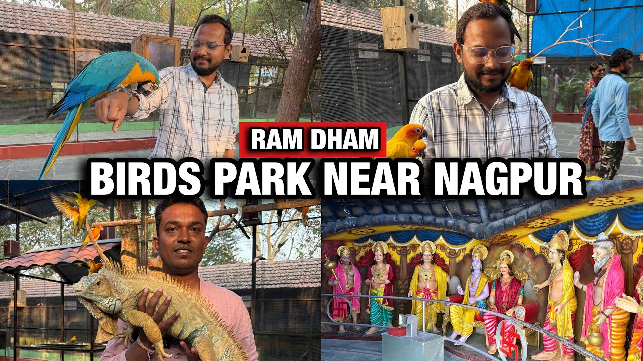 Birds park near Nagpur 2025 || Ram dham near Nagpur 2025 || dubi birds park nagpur