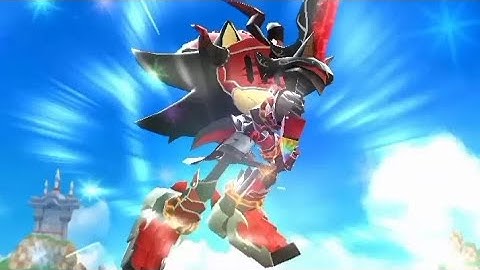 Sonic Dash - Dragon Hunter Lancelot gameplay + boss attack