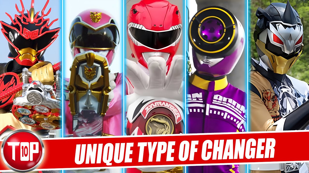 TOP 10 Alat Berubah Super Sentai Terunik