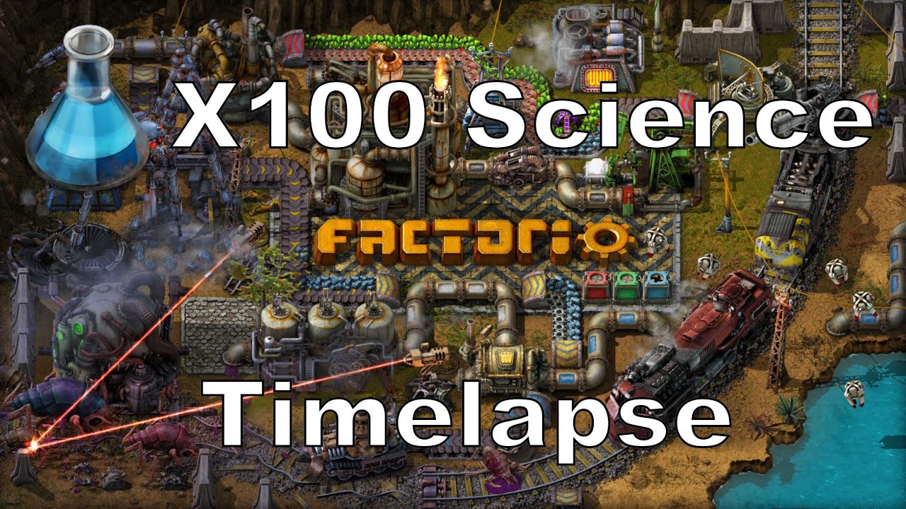 Factorio but Science is 100x as expensive