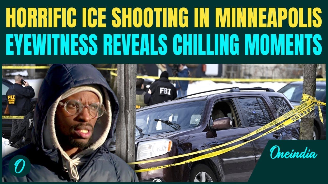 ICE Agent SHOOTS, KILLS Minneapolis Woman | Eyewitness Reveals CHILLING DETAILS | ‘Blood On Seat’