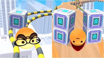 Sky Rolling Ball 3D - Level 22 to 24