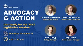 Advocacy and Action: Get Ready for the 2023 Legislative Session
