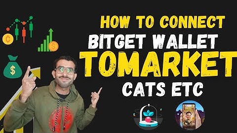 How to connect Bitget Web3 Wallet In Tomarket -  Tomarket Cats Telegram Bot Bitget Wallet