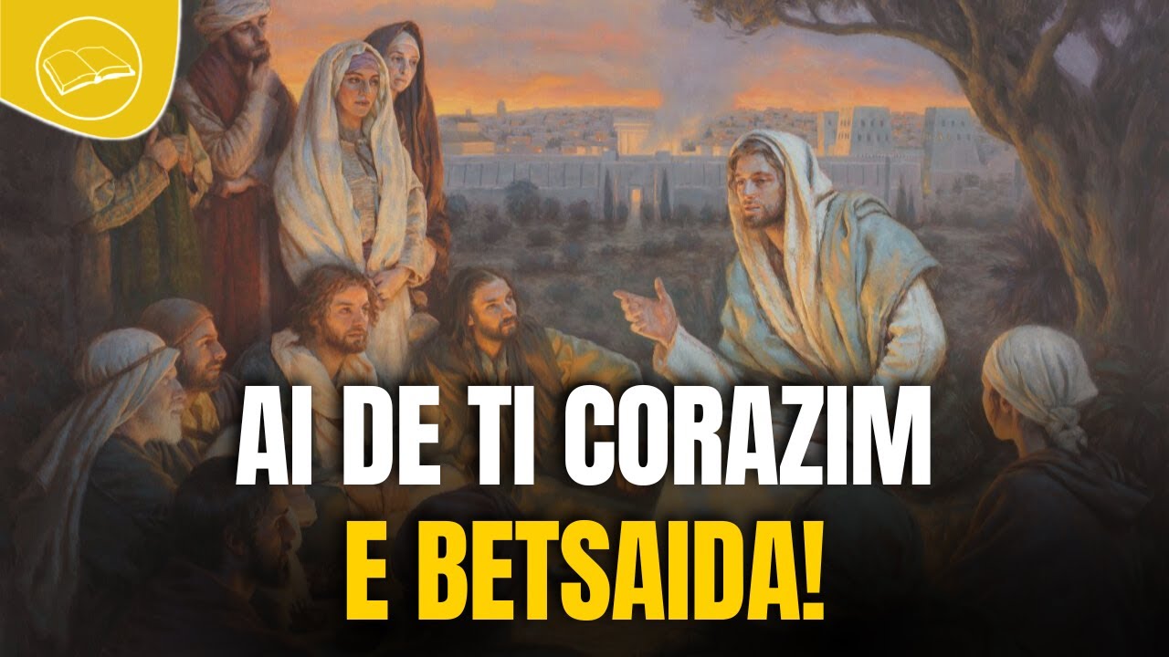 Ai de ti, Corazim! Ai de ti, Betsaida! - Jesus censura as cidades - YouTube