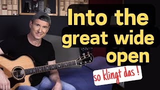 INTO THE GREAT WIDE OPEN (Tom Petty) learn to play guitar (the way it should be)
