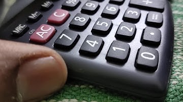 Casio pocket calculator battery replacement