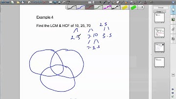 HCF and LCM 3 Numbers