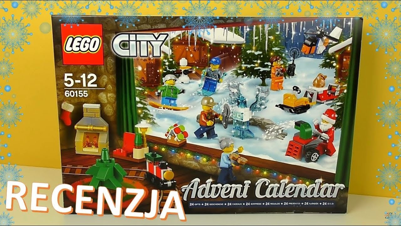 Lego City Kalendarz Adwentowy 2017 Recenzja Youtube