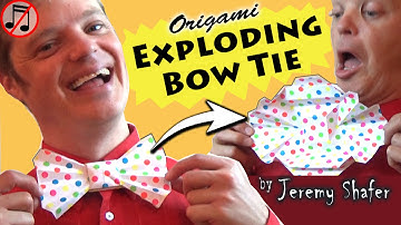 Origami Exploding Bow Tie (no music)