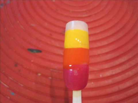 Nail Tutorial  ''Rainbow Zebra Print''