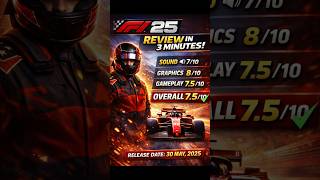 F1 25 Review– Same Game or Big Upgrade?  #gamereview #F125 #F1Game #F1Review #RacingGames #PS5 #Xbox