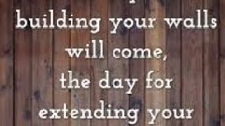 In that day the walls of Jerusalem will be rebuilt