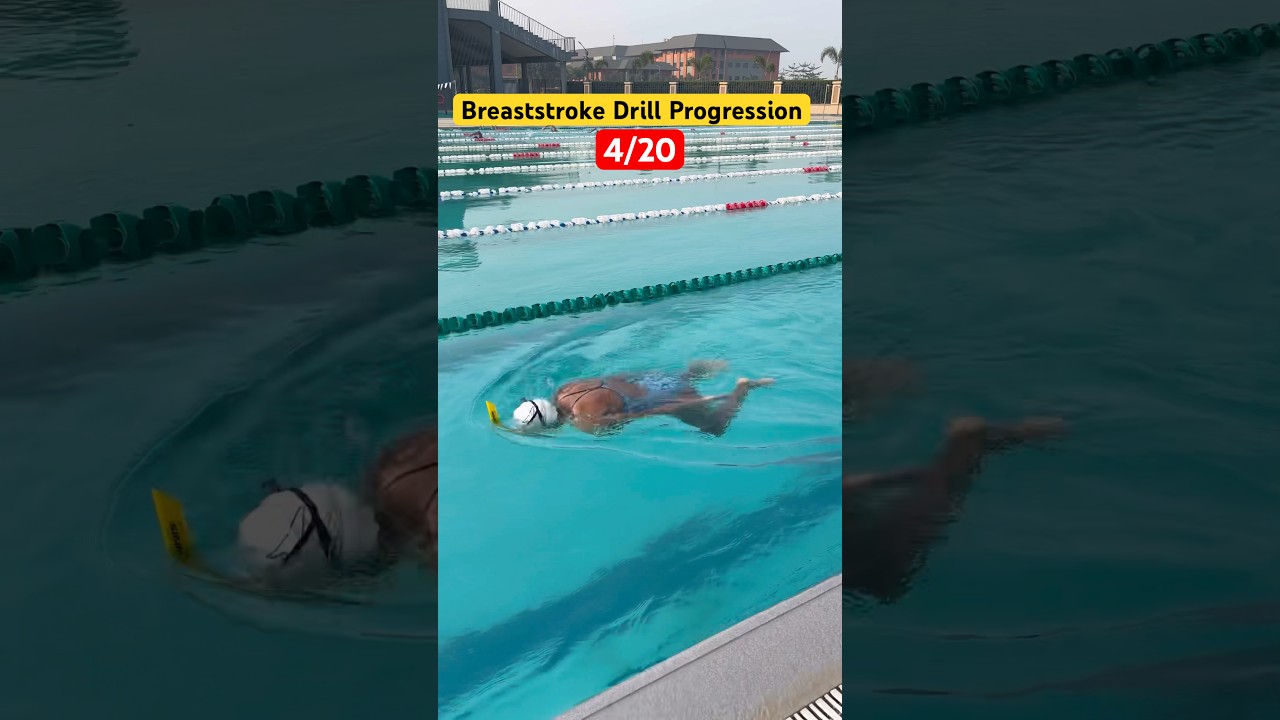 Breaststroke drill progression 4/20 