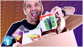 I Bought A Customer Returns Box of Nintendo Switch Accessories - But What Was In It?