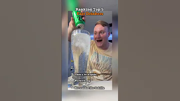 Ranking Top 5 Fastest Drinkers Pt 2 